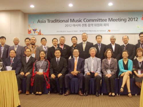 아시아전통음악 및 무용위원회 회의