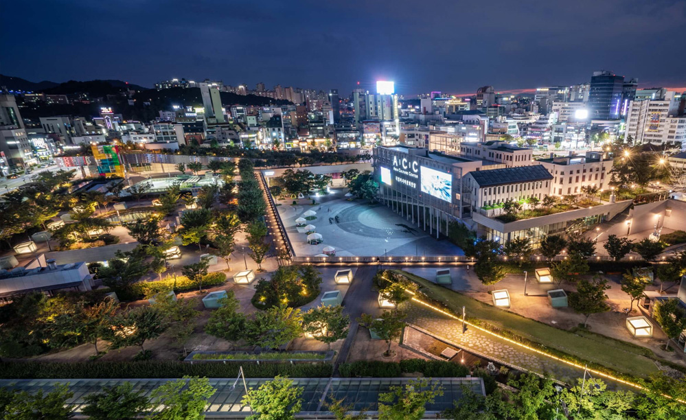 아시아문화중심도시 전경 사진